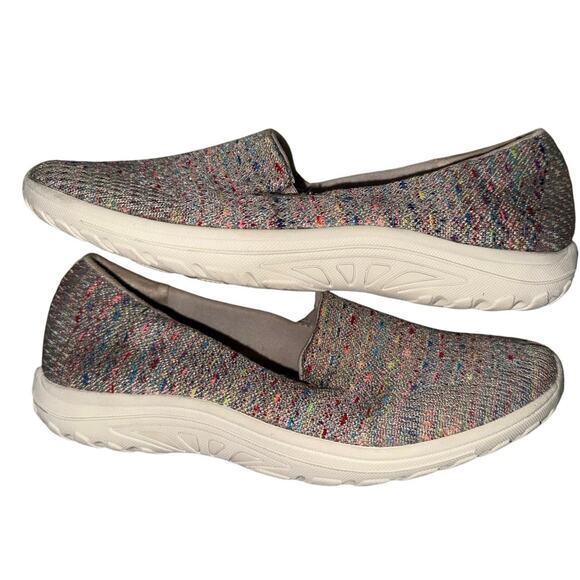 WOMEN'S Relaxed Fit: Reggae Fest athletic flats shoes - Wicker taupe size 7 euc - Picture 8 of 9